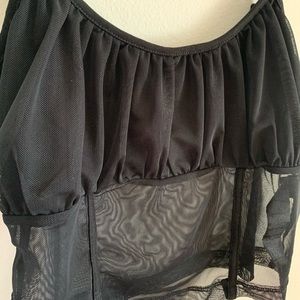ASOS Corset Crop Top sz 8